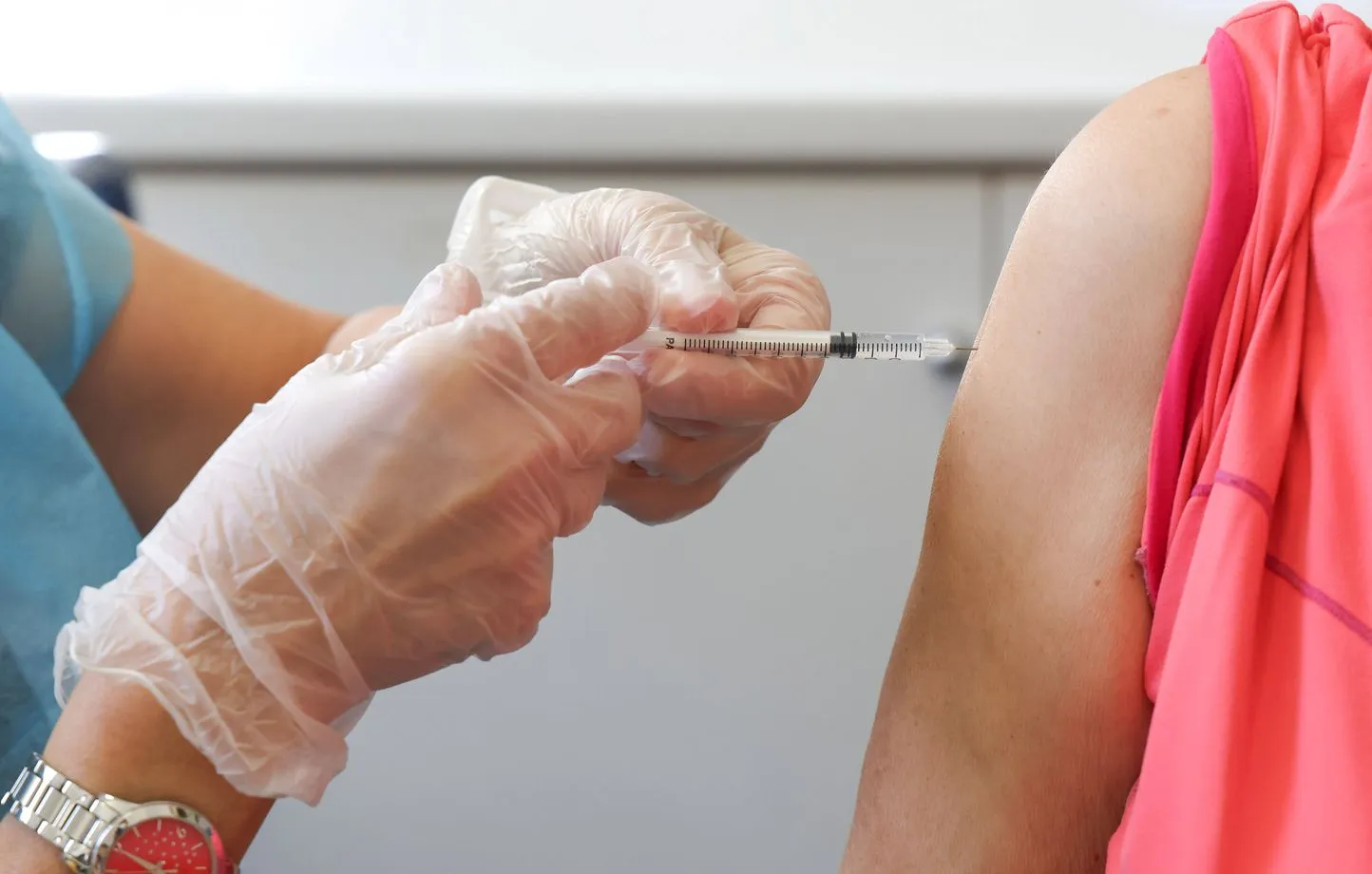 Vaccination à Saint-Lambert de Lauzon